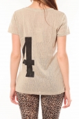 TCQB Tee shirt SL1601 Beige