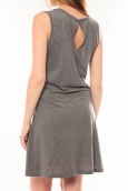 Vero Moda Arrow S/L Above Knee Dress It Gris