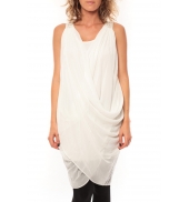 ROBE Blakie SL Short Dress  Blanc