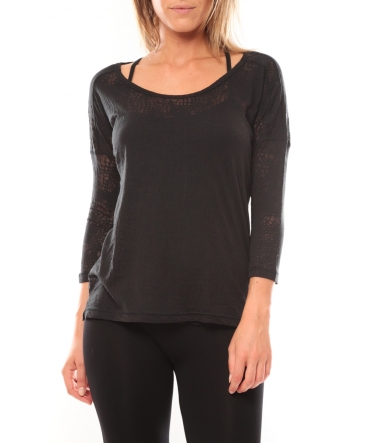 Vero Moda Fiona 3/4 Top It Noir