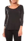 Vero Moda Fiona 3/4 Top It Noir