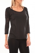 Vero Moda Fiona 3/4 Top It Noir