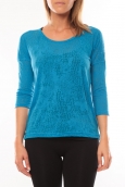 Vero Moda Fiona 3/4 Top It Bleu