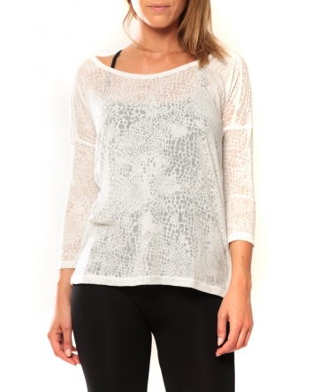 Vero Moda Fiona 3/4 Top It Blanc