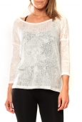 Vero Moda Fiona 3/4 Top It Blanc