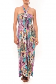 Nina Rocca Robe Sylvia F587 Violet - 1 acheté = 1 offert