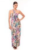 Nina Rocca Robe Sylvia F587 Violet - 1 acheté = 1 offert