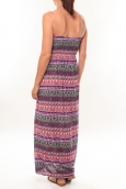 Nina Rocca Robe Sylvia  F586 Violet - 1 acheté = 1 offert