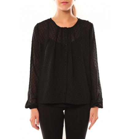 Vero Moda Stories L/S Shirt It 10115643 Noir