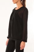 Vero Moda Stories L/S Shirt It 10115643 Noir