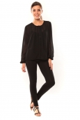 Vero Moda Stories L/S Shirt It 10115643 Noir