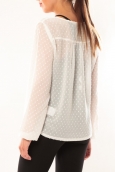 Vero Moda Stories L/S Shirt It 10115643 Blanc