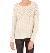 Vero Moda Carrara LS O-Neck Rep 1 10119638 Blanc