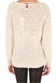 Vero Moda Carrara LS O-Neck Rep 1 10119638 Blanc