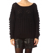 Vero Moda Carrara LS O-Neck Rep 1 10119638 Noir