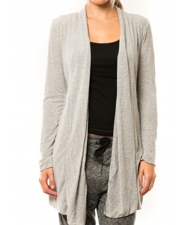 De Fil en Aiguille Gilet 8677 Gris