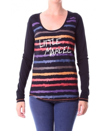 Little Marcel T-shirt Tasoli ML H14IBF171 Noir