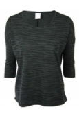 Vero Moda Poda Cool 3/4 Top GA 10115471 Noir