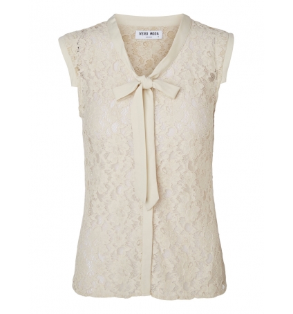 Vero Moda Tina SL Top 10116974 Beige