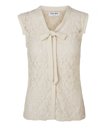 Vero Moda Tina SL Top 10116974 Beige