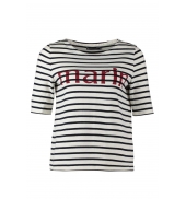 Petit Bateau Tee-shirt Marinière 1078949240 Blanc