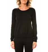 Vero Moda Glory Eve LS Zipper Blouse 10114841 Noir