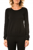 Vero Moda Glory Eve LS Zipper Blouse 10114841 Noir