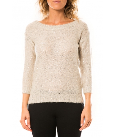 Vero Moda Shine 3/4 Boatneck 10122550 Beige