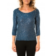 Vero Moda Shine 3/4 Boatneck 10122550 Marine