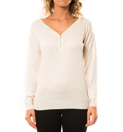 De Fil en Aiguille Pull Vintage Dressing 8307 Beige