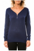 De Fil en Aiguille Pull Vintage Dressing 8307 Bleu