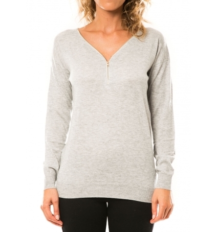 De Fil en Aiguille Pull Vintage Dressing 8307 Gris