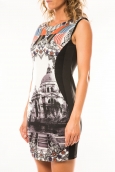 Nina Rocca Robe W-050 Noir