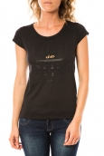 Lulu Castagnette T-shirt Chicos Noir