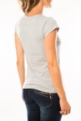 Lulu Castagnette T-shirt Chicos Gris