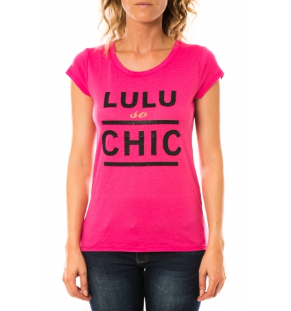 Lulu Castagnette T-shirt Chicos Rose