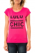 Lulu Castagnette T-shirt Chicos Rose