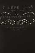Lulu Castagnette T-shirt Funk Noir