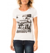 Lulu Castagnette T-shirt Mag Blanc