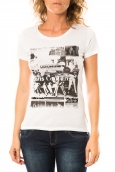 Lulu Castagnette T-shirt Mag Blanc
