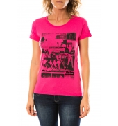 Lulu Castagnette T-shirt Mag Rose