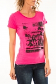 Lulu Castagnette T-shirt Mag Rose