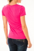 Lulu Castagnette T-shirt Mag Rose