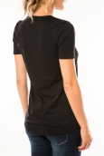 Lulu Castagnette T-shirt Sequy Noir