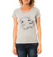 Lulu Castagnette T-shirt Troupe Gris