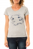 Lulu Castagnette T-shirt Troupe Gris