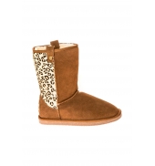 Ilario Ferucci Bottes Taina Camel/Léopard