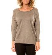 Vision de Rêve Pull 12018 Taupe  1 Acheté = 1 offert