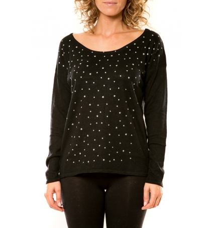 Vision de Rêve Pull 12030 Noir