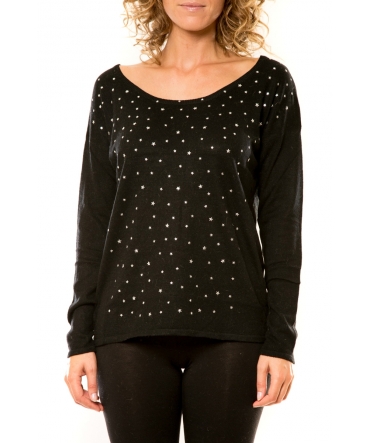 Vision de Rêve Pull 12030 Noir